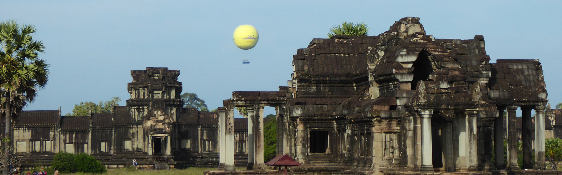 Ballone in Kambodscha